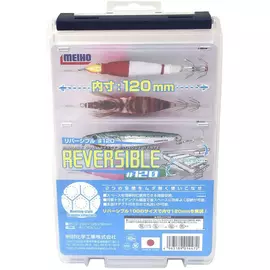 Коробка Meiho Reversible 120 200х126х36mm к:clear, фото 